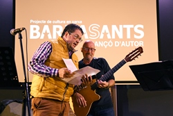 Enric Hernàez i David Castillo a l'Espai Assemblea de la CONC (10/03/23) 